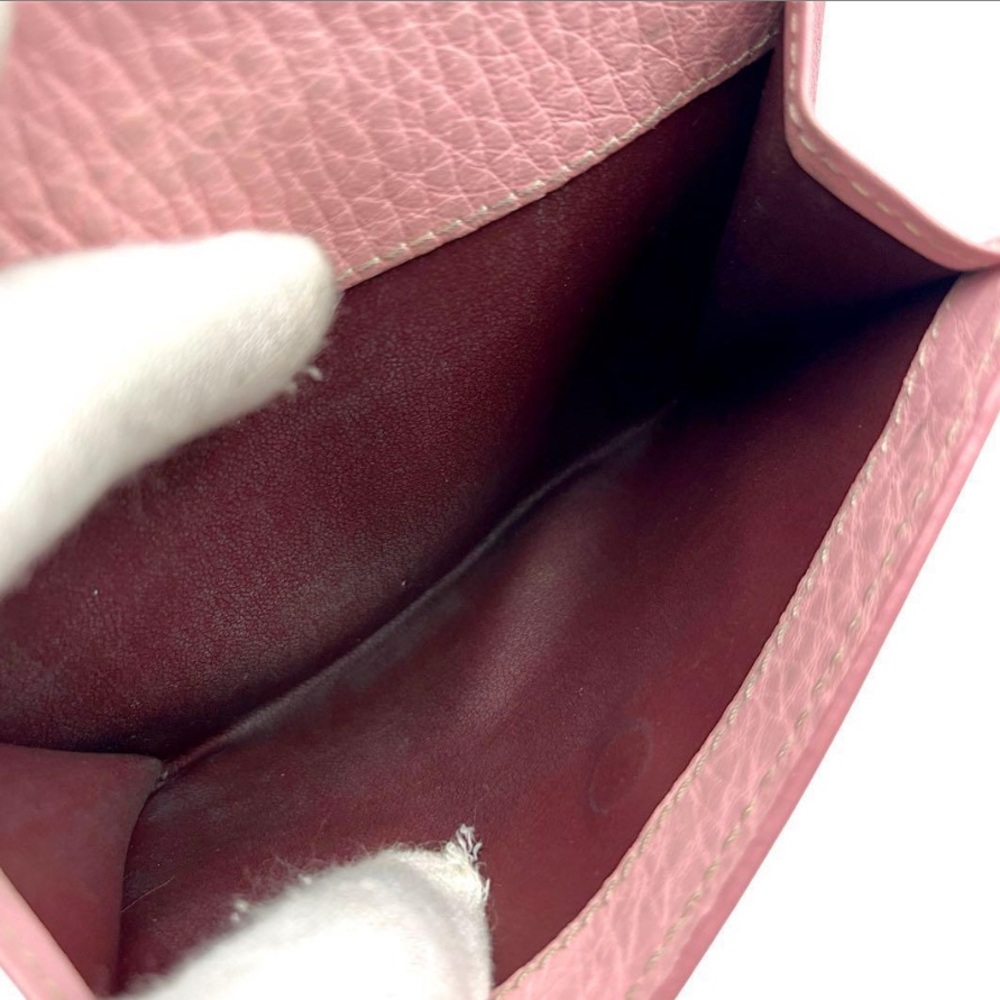 Celine Pink Leather Wallet - Picture 9 of 10